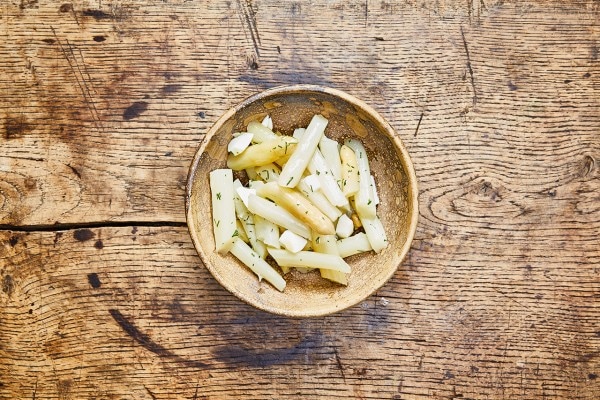 Spargel in Vinaigrette