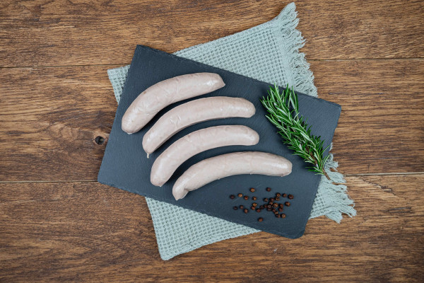 Wild Rostbratwurst tiefgekühlt - Wild pur (4x95g)