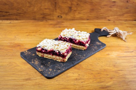 Kirschstreuselkuchen (Blechkuchen)